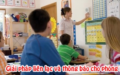 Giải pháp liên lạc và thông báo cho trường học 